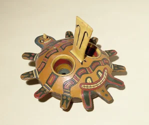 Masque funéraire, de Paracas, 300 av. J.-C.-1 apr. J.-C.